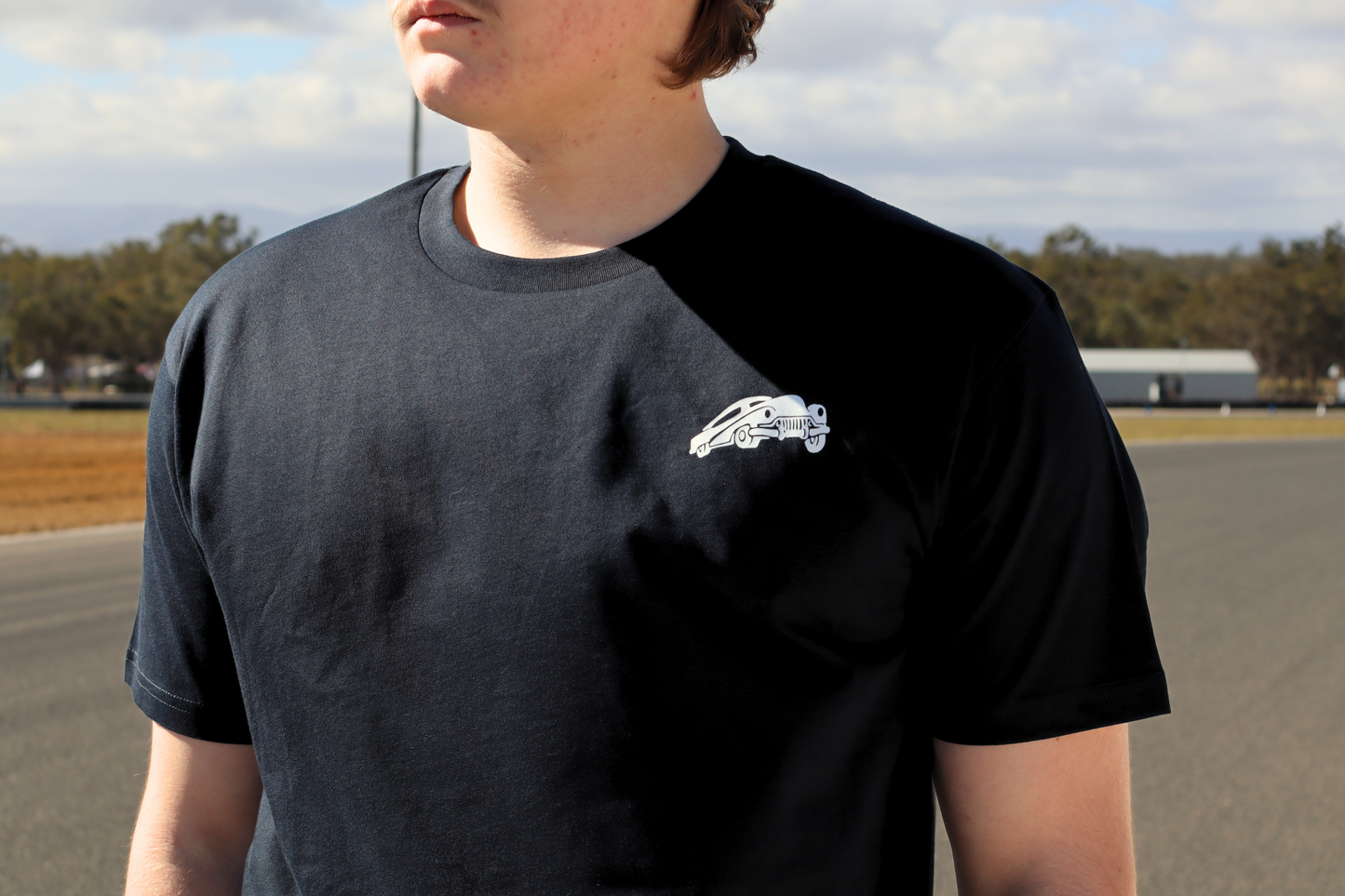 WDSCC BASIC LOGO UNISEX TEE - NAVY
