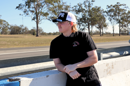 CLASSIC MORGAN PARK FULL LOGO UNISEX POLO - BLACK