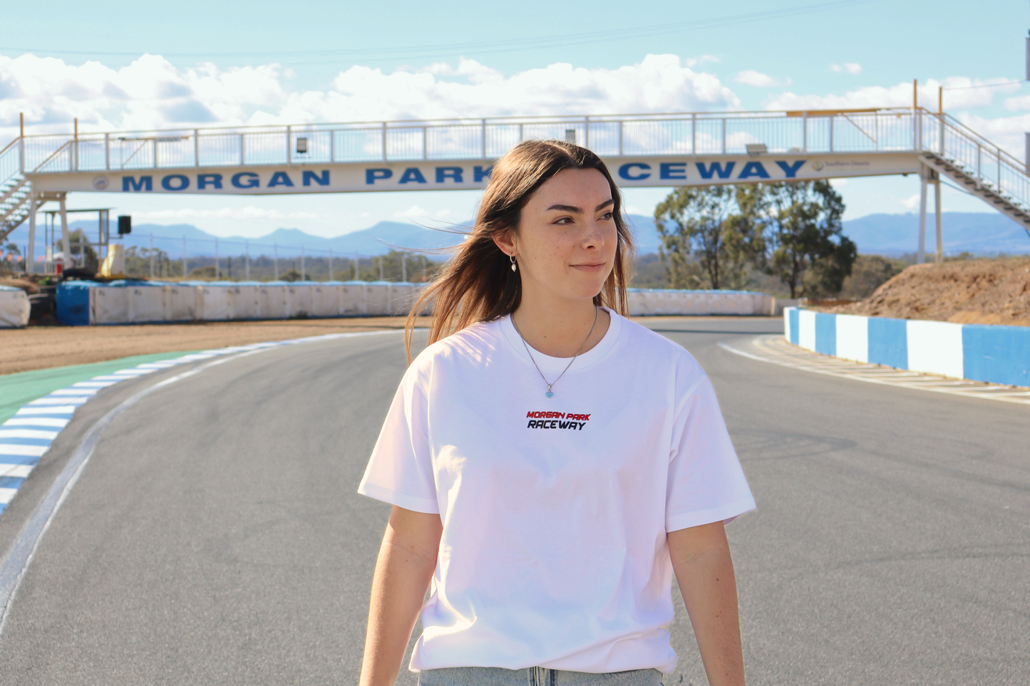 MPR CIRCUIT MAP UNISEX TEE - WHITE