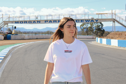 MPR CIRCUIT MAP UNISEX TEE - WHITE